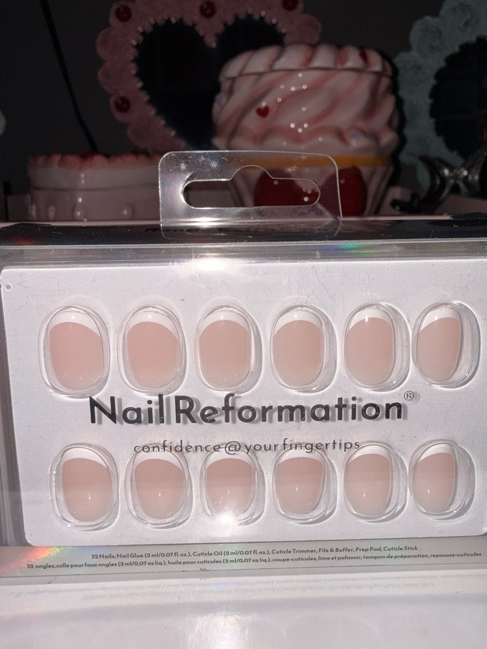 Nail Reformation French Tip Press-On Nails